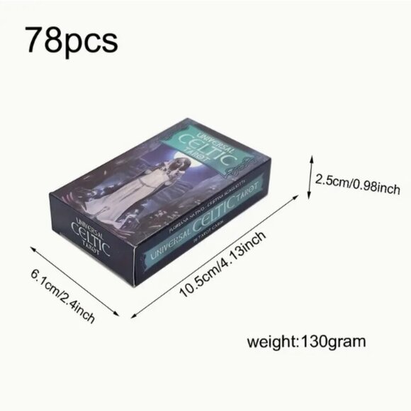 Universal Celtic Tarot Card Deck 78 Cards NWT - Picture 4 of 4